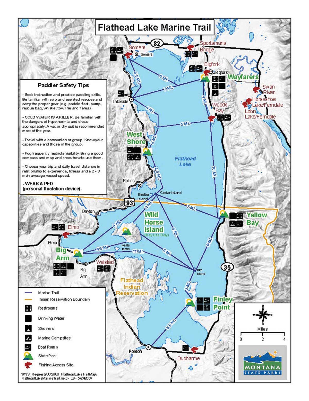 flathead lake water clarity